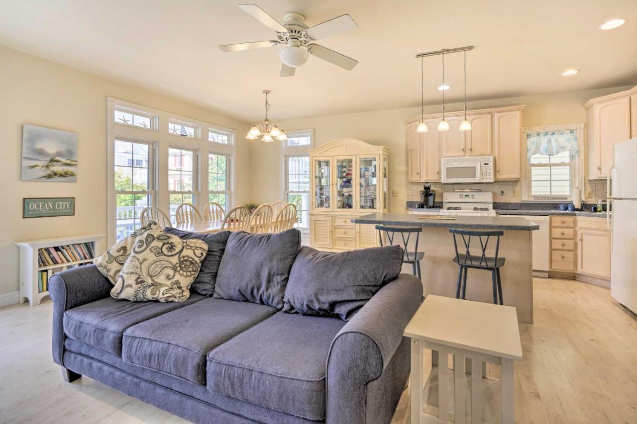 Sunny Ocean City Retreat About Qtr-Mi To Beach! Exterior foto